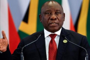Cyril Ramaphosa � reeleito presidente da �frica do Sul